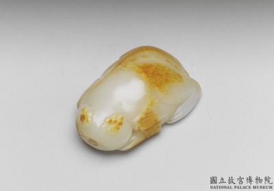 图片[2]-Jade toad-shaped snuff bottle. 18th century, Qing dynasty-China Archive